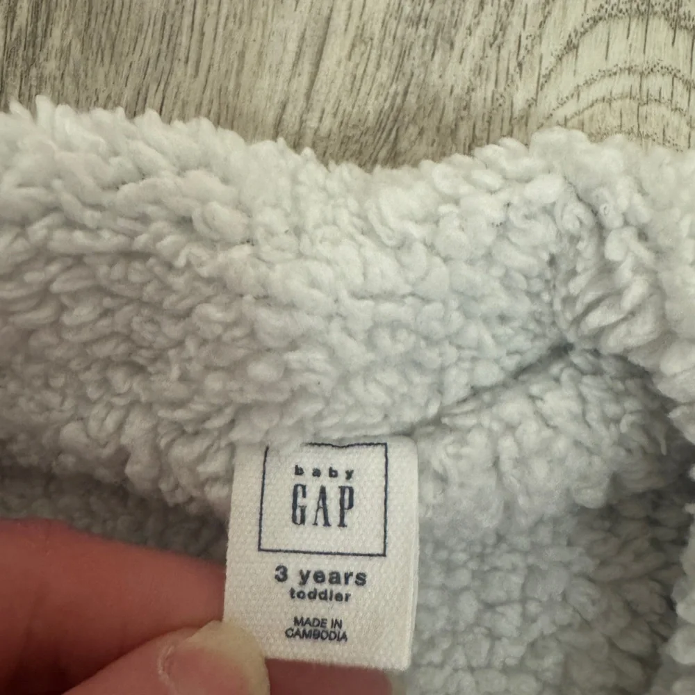 Gray Kids' Sherpa-Lined Jacket